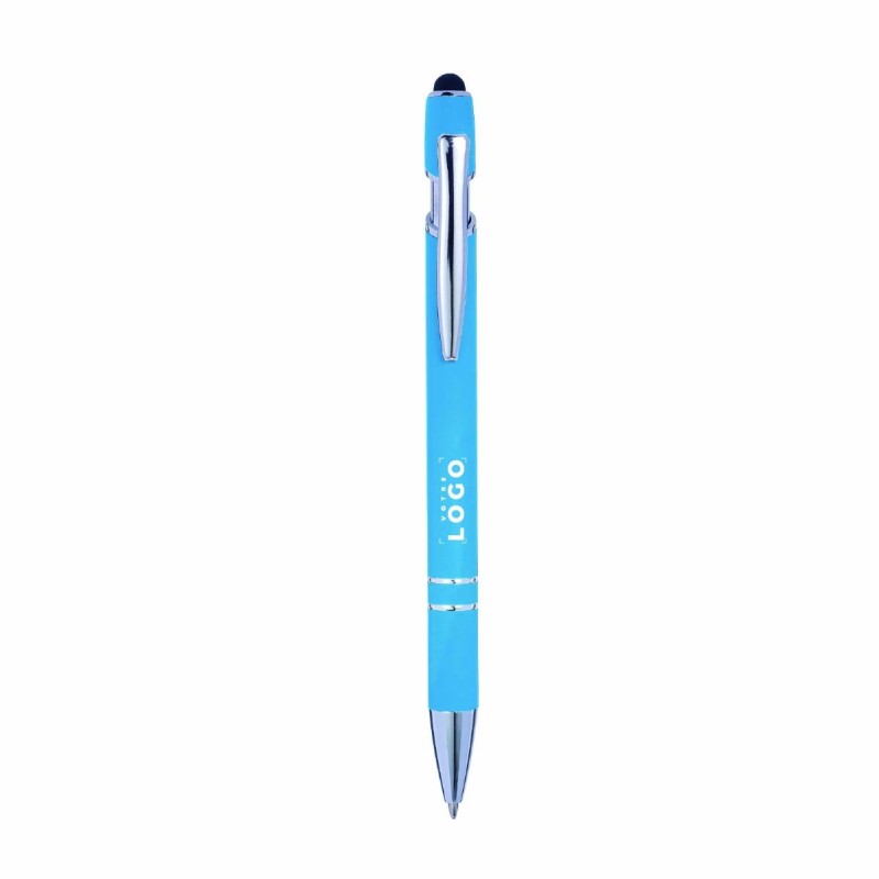 Stylo en métal avec embout pour portable