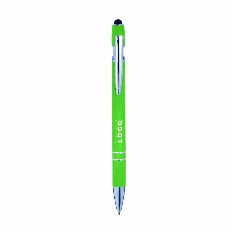 Stylo en métal avec embout pour portable