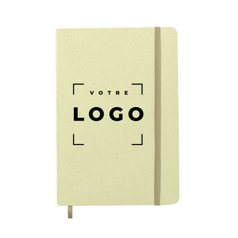 Bloc-notes A5 fabriqué à partir de déchets de fruits