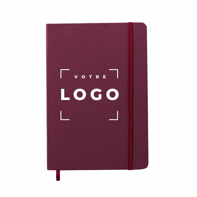 Bloc-notes A5 fabriqué à partir de déchets de fruits