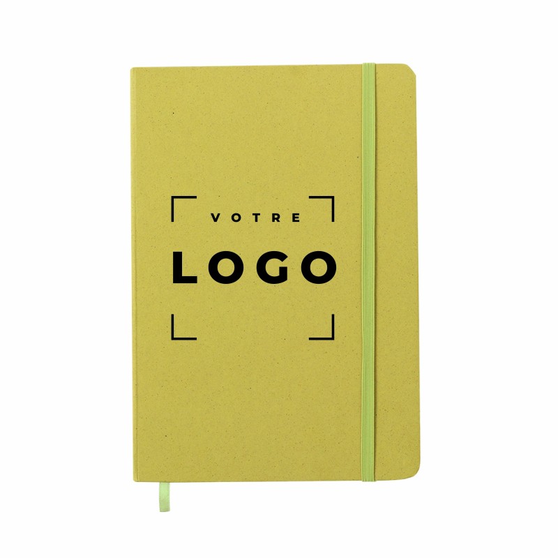 Bloc-notes A5 fabriqué à partir de déchets de fruits