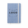 Bloc-notes fabriqué en coton 100% recyclé