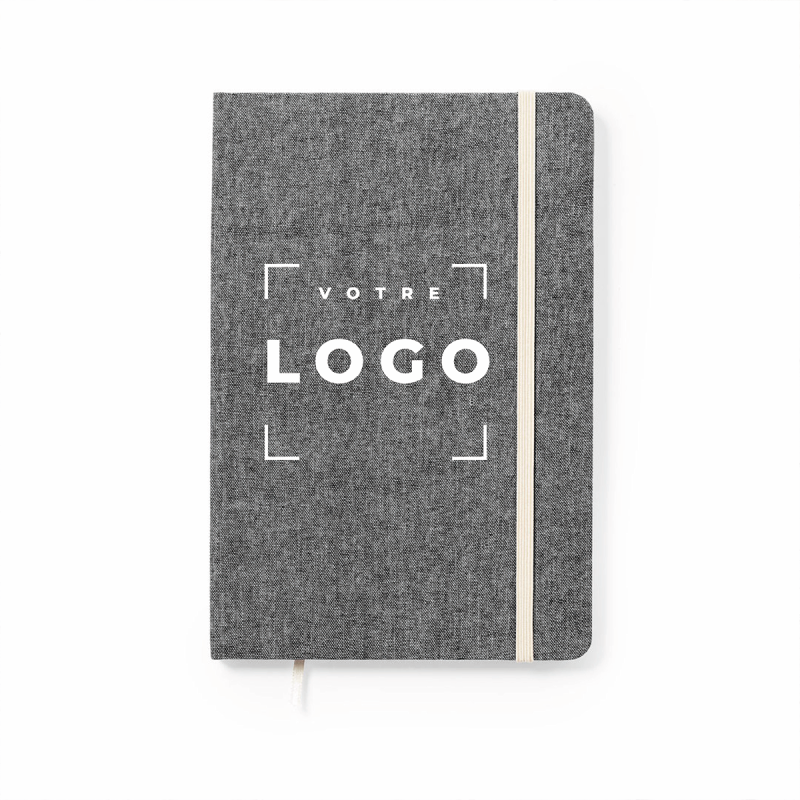 Bloc-notes fabriqué en coton 100% recyclé