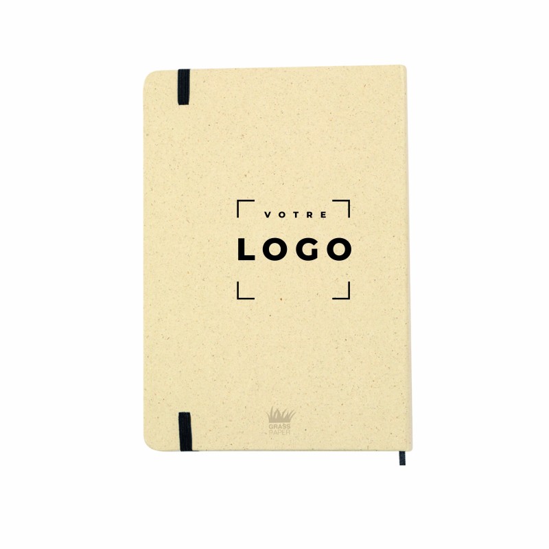 Bloc-notes en papier d'herbe