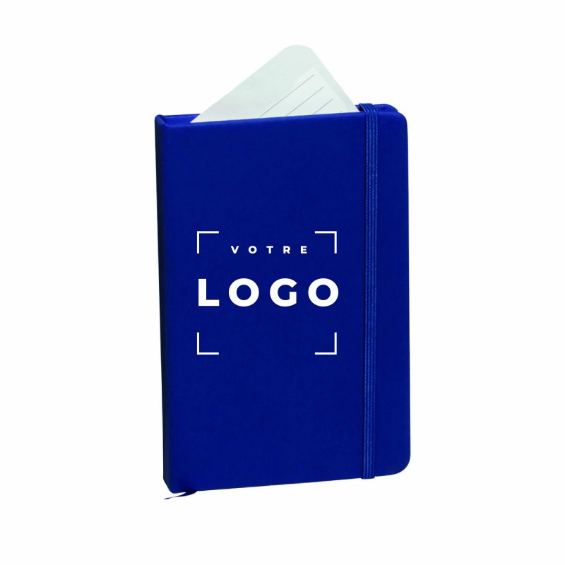 Bloc-notes A6 en simili-cuir