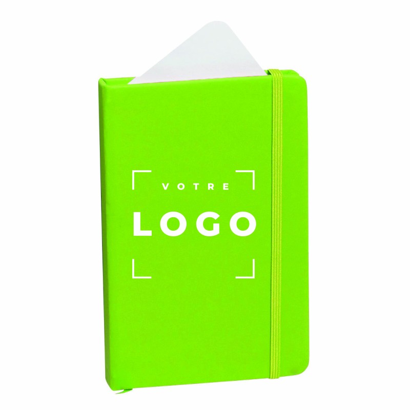 Bloc-notes A6 en éco-cuir