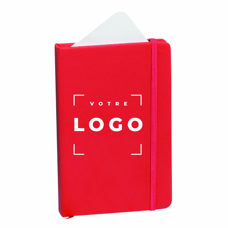 Bloc-notes A6 en éco-cuir