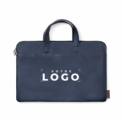 Porte-documents en cuir recyclé – accessoire professionnel durable et éco-responsable