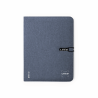 Porte-documents A4 en polyester 600D RPET avec élastique – accessoire éco-responsable et pratique pour le bureau