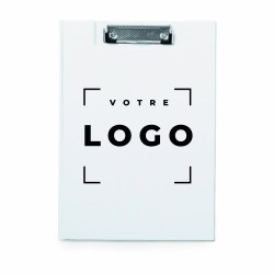 Porte-documents A4 en PVC classique avec pince métalique - Pratique pour la prise de note