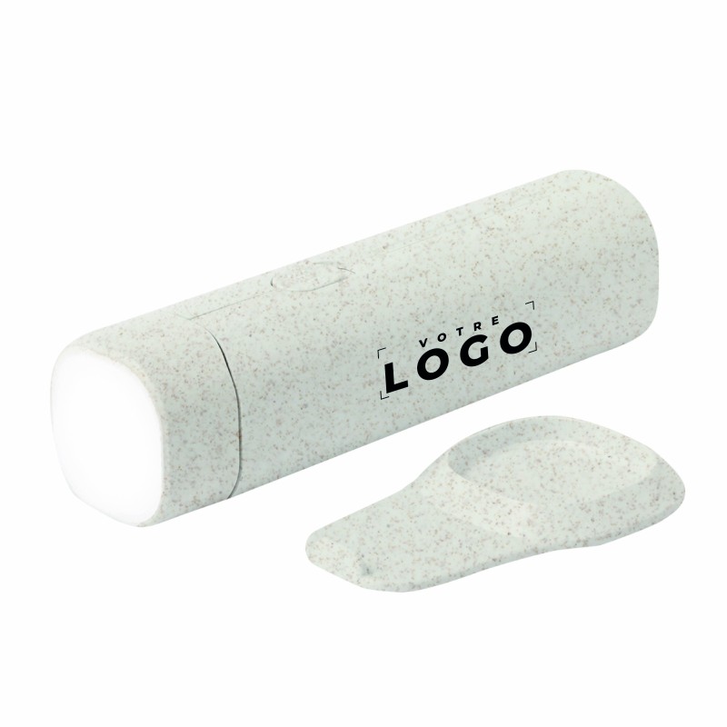 Lampe multi-fonction en paille de blé