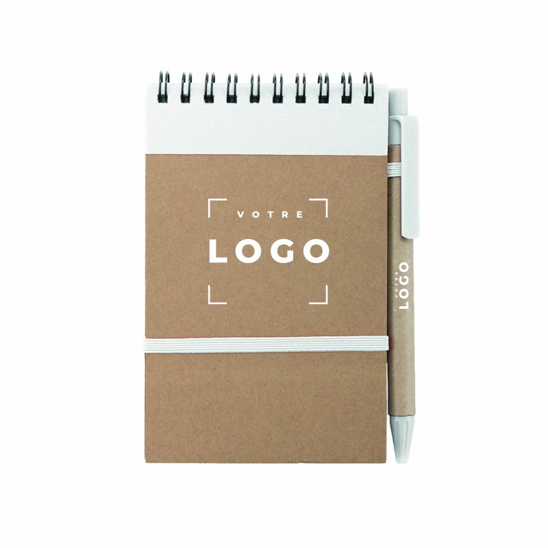 Carnet en carton recyclé