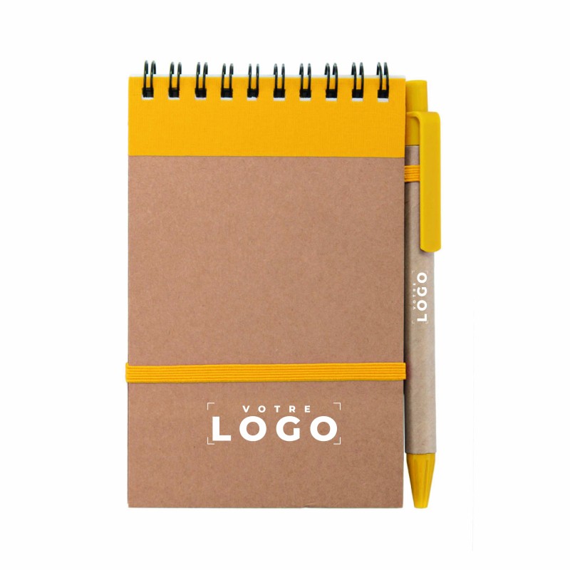 Carnet en carton recyclé