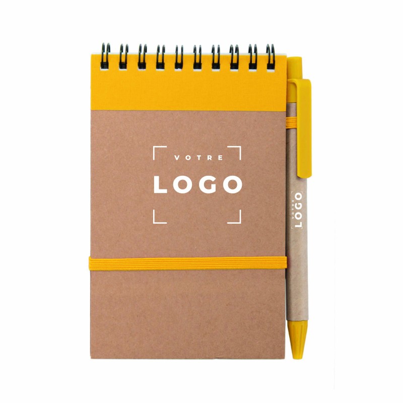 Carnet en carton recyclé