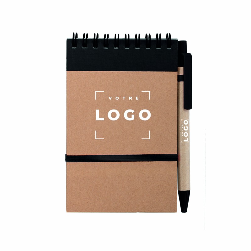 Carnet en carton recyclé