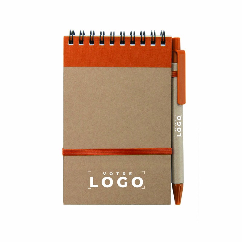 Carnet en carton recyclé