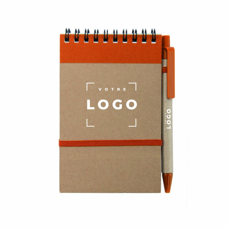 Carnet en carton recyclé