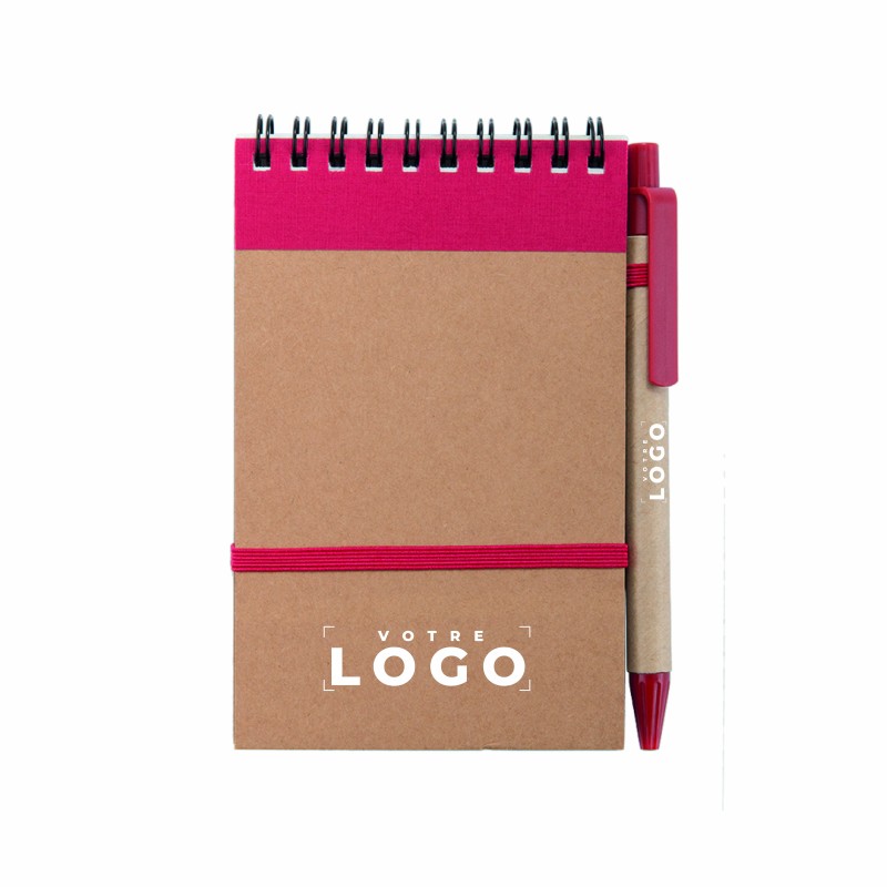 Carnet en carton recyclé
