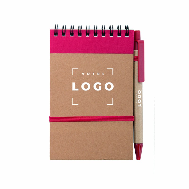 Carnet en carton recyclé