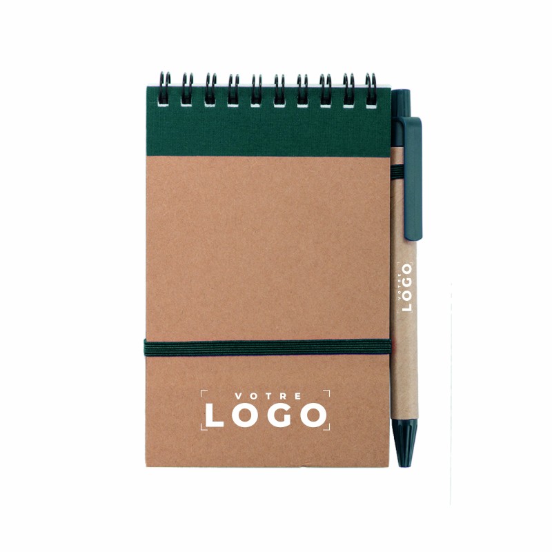 Carnet en carton recyclé