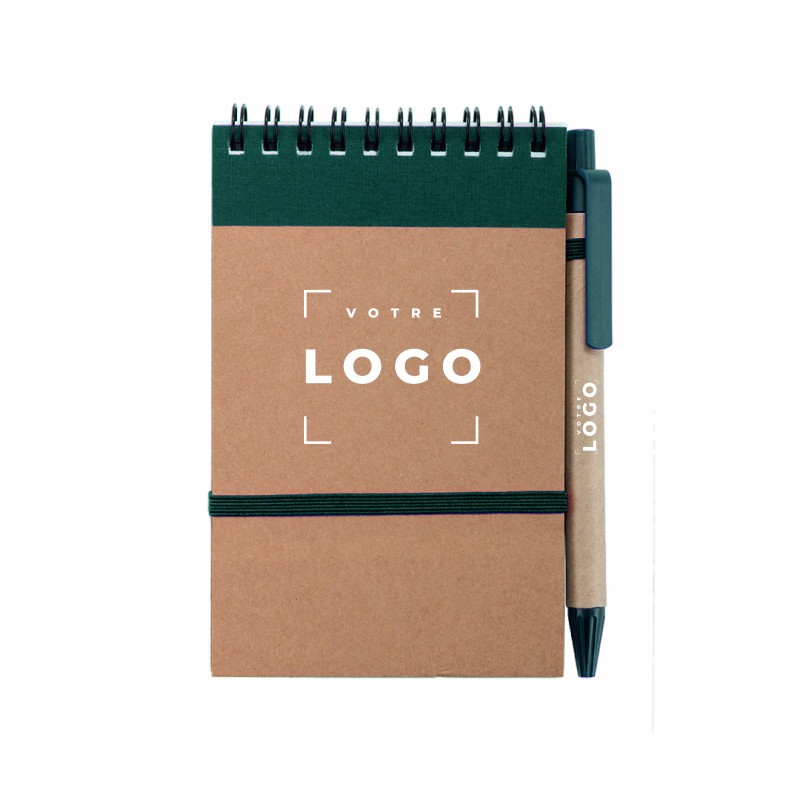 Carnet en carton recyclé