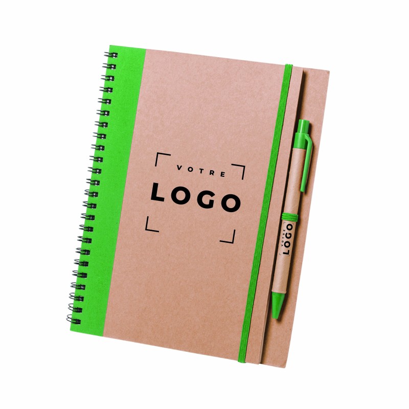 Carnet avec couvercle dur