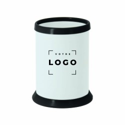 Pot à crayons rond Made in France – accessoire pratique et durable pour bureau ou organisation