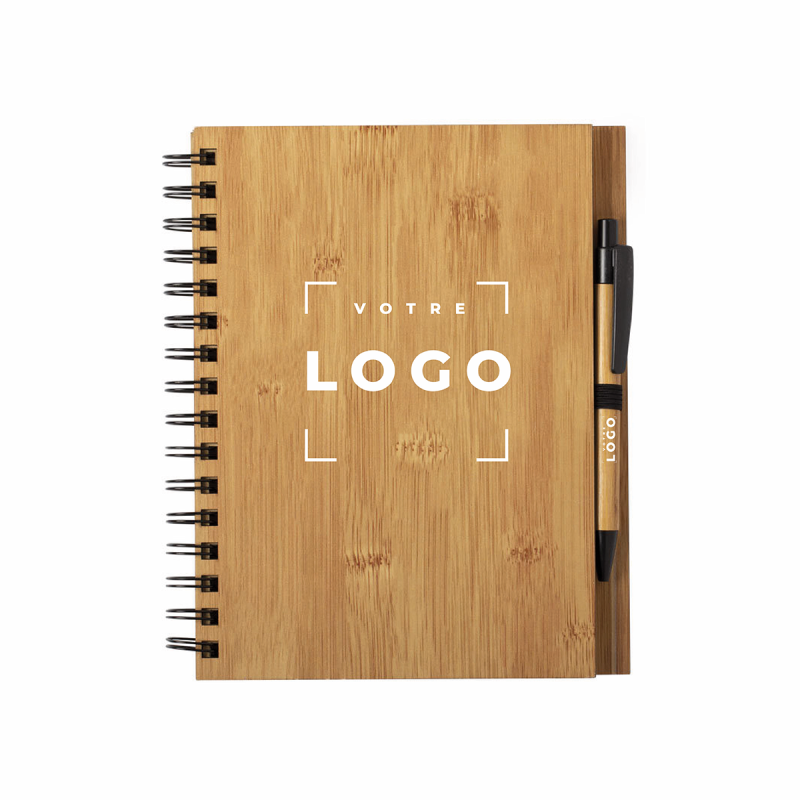 Carnet A5 en bambou