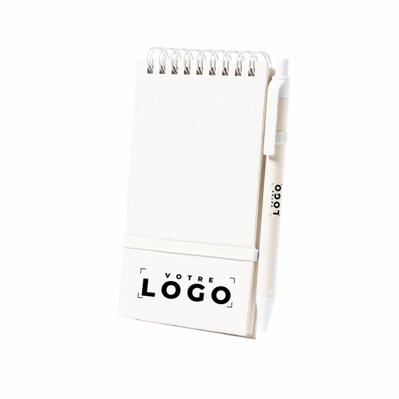 Carnet petit format en brique de lait