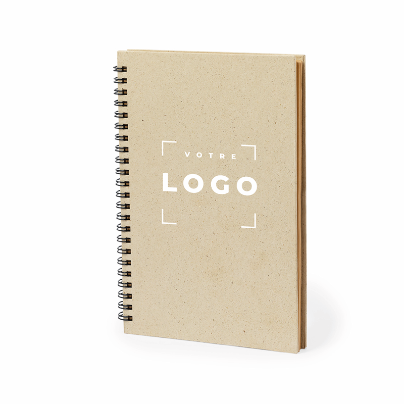 Carnet A5 en papier d'herbe