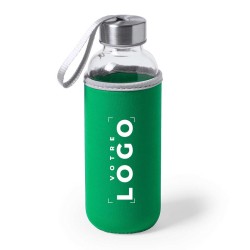 Bouteille en verre avec ruban de transport - 420ml