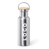 Bouteille isotherme en acier et bambou - 500ml