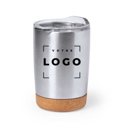 Verre isotherme avec bas en liège - 380ml