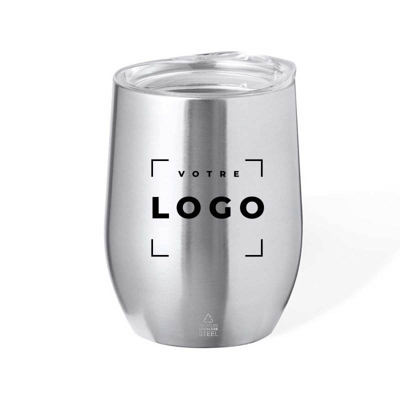 Verre isotherme double paroi en acier inoxydable recyclé - 340ml