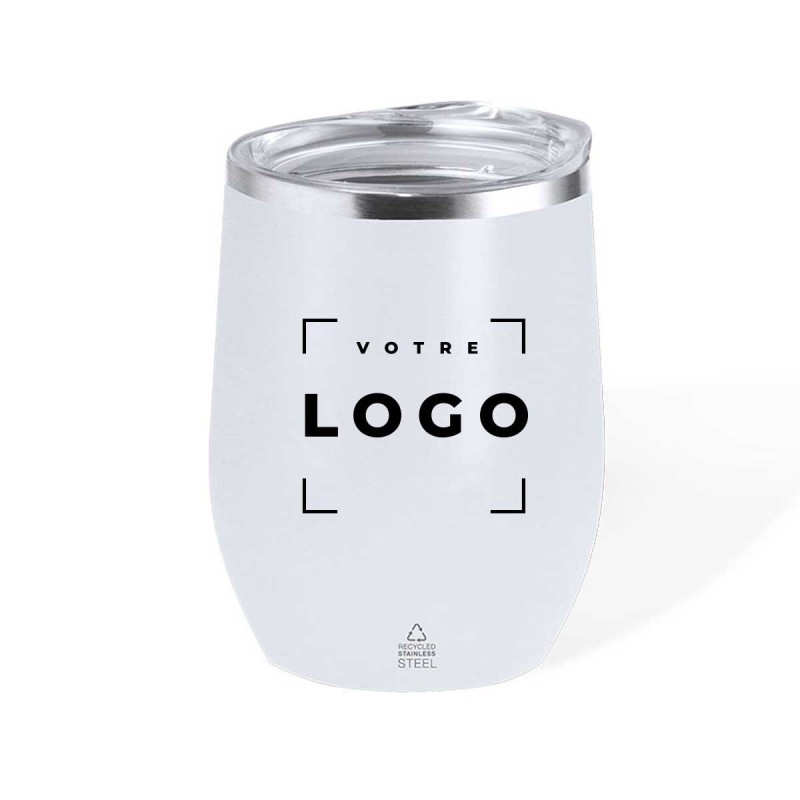 Verre isotherme double paroi en acier inoxydable recyclé - 340ml