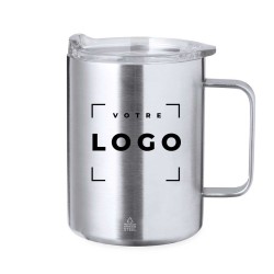 Tasse isotherme double paroi en acier inoxydable recyclé - 370ml
