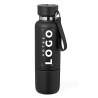 Bouteille isotherme avec lanyard finition mate - 550ml