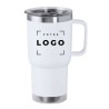 Tasse isotherme avec anse en acier inox recyclé - 600ml