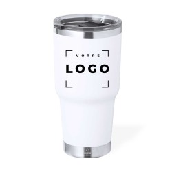 Tasse isotherme avec anse en acier inox recyclé - 600ml