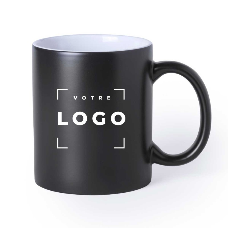 Mug en céramique avec sublimation apparente à la chaleur - 350ml