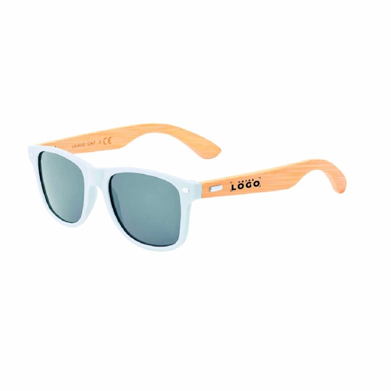 Lunettes de soleil en bambou
