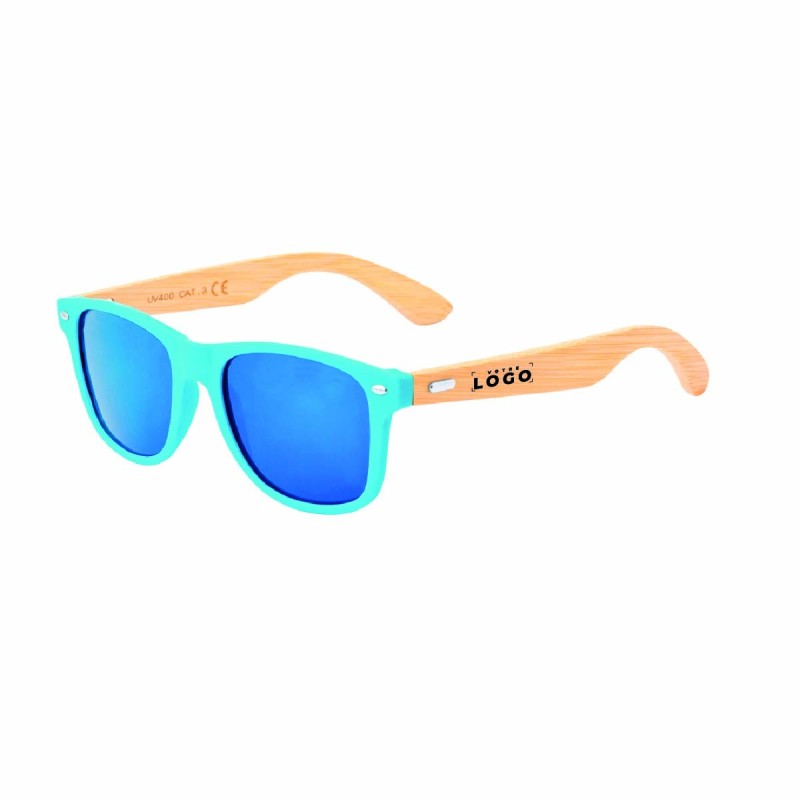 Lunettes de soleil en bambou