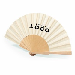 Éventail en bois