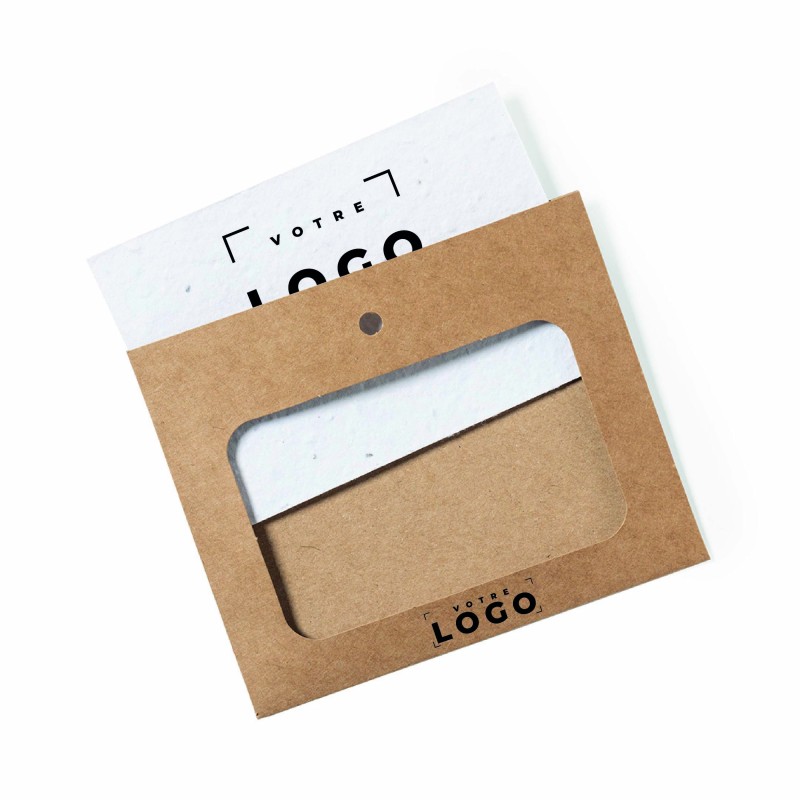 Porte-badge ensemencé