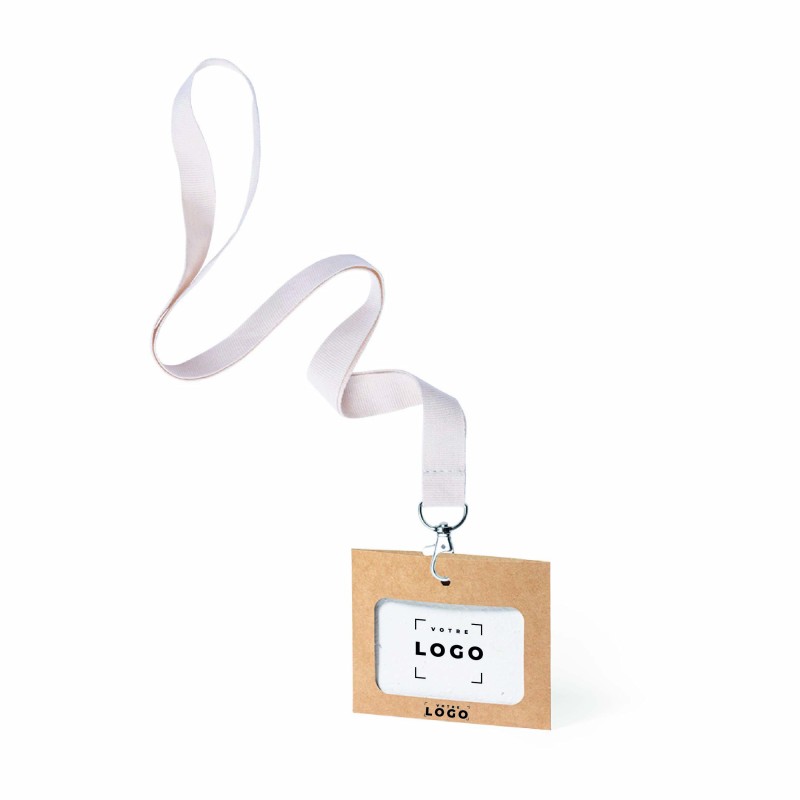 Porte-badge ensemencé