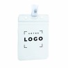 Porte-badge avec clip de fixation