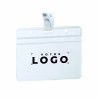 Porte-badge avec clip de fixation