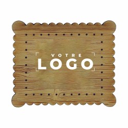 Pin's français à la forme en bambou