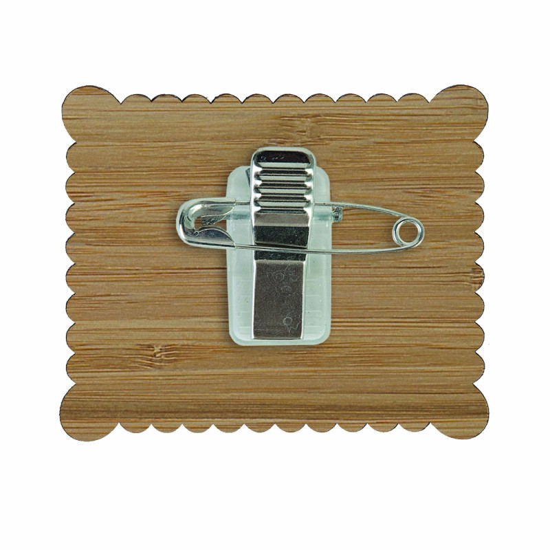 Pin's français à la forme en bambou