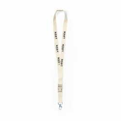 Lanyard en coton & paille de blé